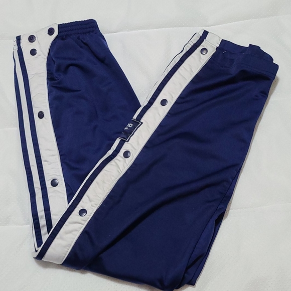 adidas Other - Vintage--ADIDAS 90S Popper Snap Track Pants